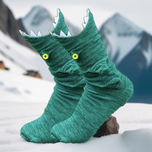 Crocodile Socks Animal Novelty Socks Christmas Gifts Unisex Winter Warm