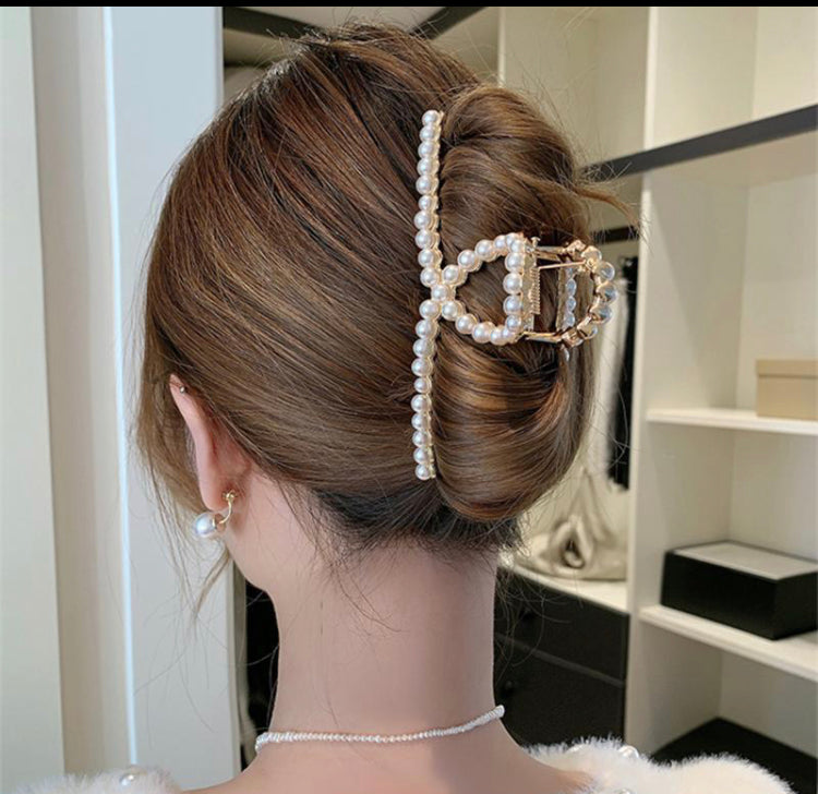 Crystal Rhinestone Hair Claw Hairpin Ladies Women Hair Clips Hair Accessories